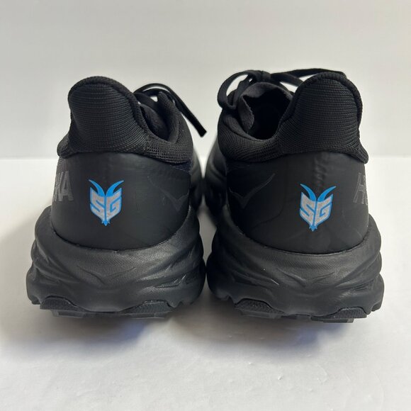 NEW Hoka Speedgoat 5 Gore-Tex Spikes Trail Running Hiking Shoes Size 11 D Black